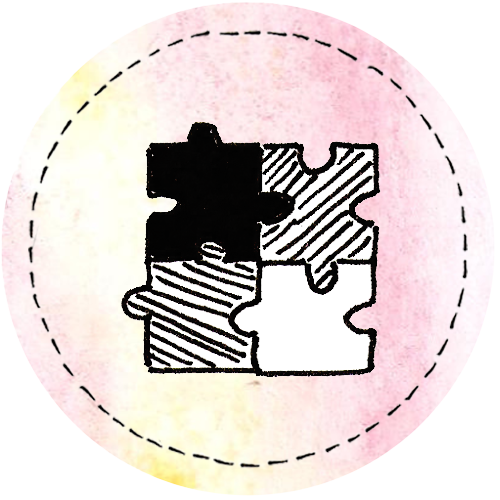Unique puzzle piece - Quantasha Compass